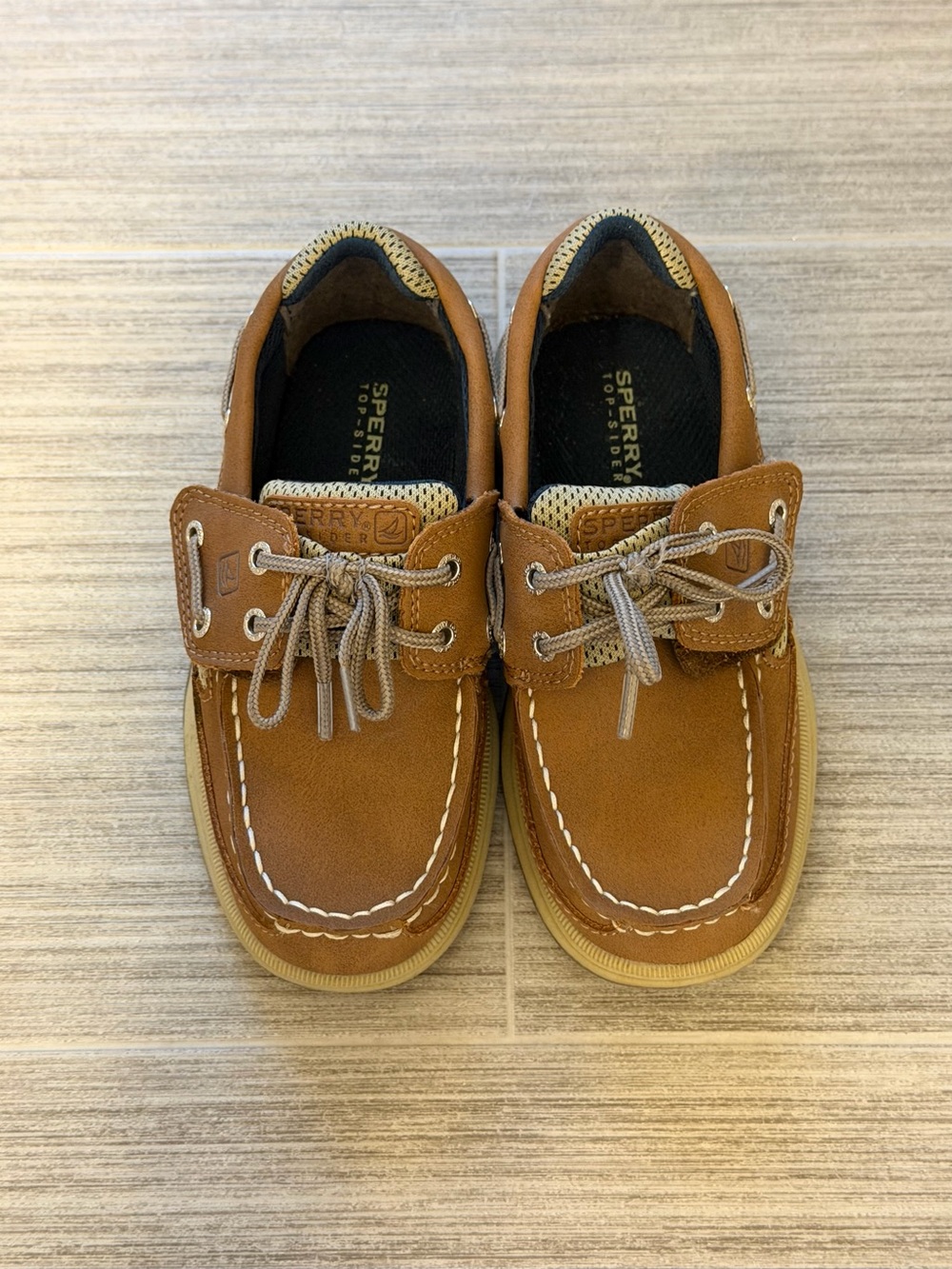 Sperry Toddler Boys Tan Boat Shoes